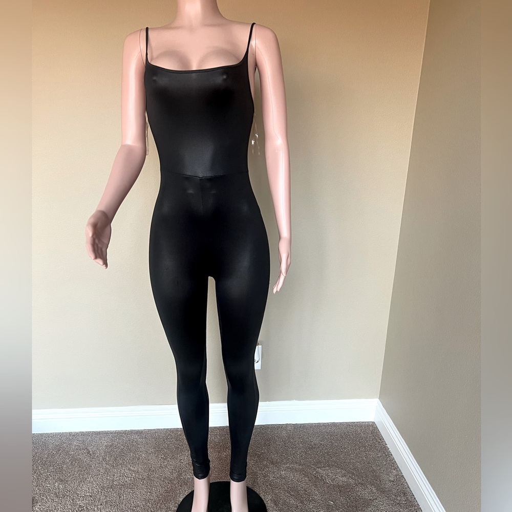 Black Spaghetti Strap Bodysuit. Size XS. Perfect Fit!